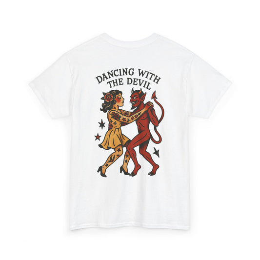 Dancing with the Devil Unisex Heavy Cotton