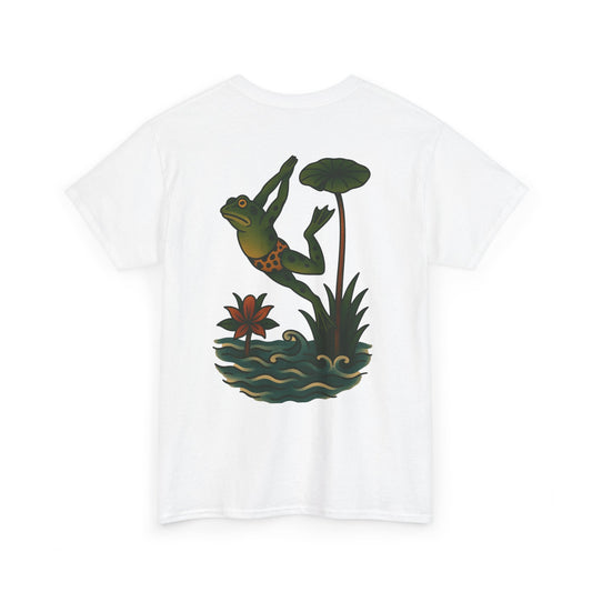Frog Leap, Graphic Tee, unisex heavy cotton
