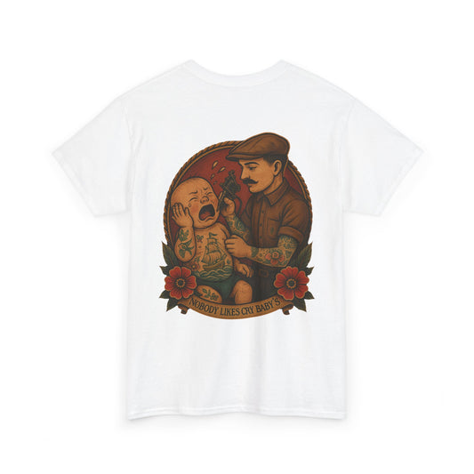 Cry baby graphic tee unisex heavy cotton